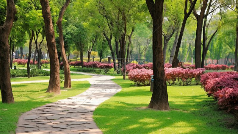 学校绿化工程材料规格参数解析**